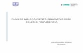 PLAN DE MEJORAMIENTO EDUCATIVO 2020 COLEGIO …