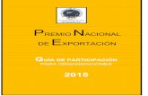 PREMIO NACIONAL DE EXPORTACIÓN - Gob