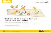 Tutorial Google Drive Hoja de cálculo - Bue