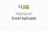 Macros en Excel Aplicado - Click en tu mente
