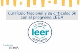 Currículo Nacional y su articulación con el programa LEEA