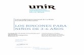 LOS RINCONES PARA NIÑOS DE 3-6 AÑOS - UNIR
