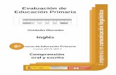 Evaluación de Educación Primaria comunicación lingüística