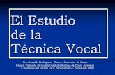 El Estudio de la Técnica Vocal - José Matías Delgado ...