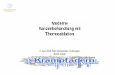 Moderne Varizenbehandlung mit Thermoablation
