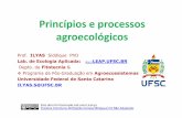 Princípios e processos agroecológicos - UFSC