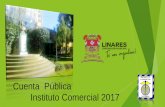 Cuenta Pública Instituto Comercial 2017