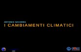 ANTONIO NAVARRA I CAMBIAMENTI CLIMATICI