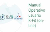 Manual Operativo usuario R-Fit (on-
