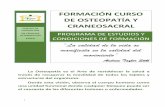 FORMACIÓN CURSO DE OSTEOPATÍA Y CRANEOSACRAL