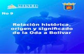 significado de la oda, “ Al Libertador Bolívar”