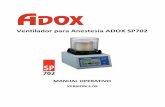 Ventilador para Anestesia ADOX SP702