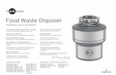 Food Waste Disposer - InSinkErator