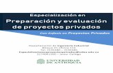 Preparación y evaluación de proyectos privados