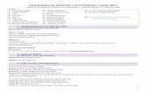 CALENDARIO DE EVENTOS Y ACTIVIDADES / JUNIO 2017