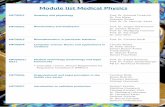 Module list Medical Physics - TU Kaiserslautern