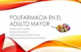 Polifarmacia en el adulto mayor - Servicio de Salud Aconcagua