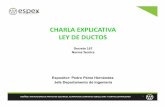 PRESENTACION LEY DUCTOS - AraucaniaConstruye