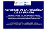 ASPECTES DE LA PROSÒDIA DE LA FRANJA