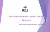 Conciliación de la vida Familiar-Trabajo.