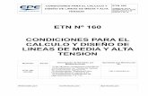 ETN Nº 160 CONDICIONES PARA EL CALCULO Y DISEÑO DE …