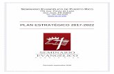 PLAN ESTRATÉGICO 2017-2022 - Seminario Evangelico de ...