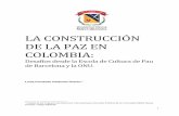 LA CONSTRUCCIÓN DE LA PAZ EN COLOMBIA