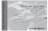 Silla de masaje - Maxxus