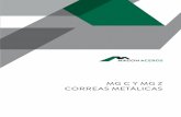 MG C Y MG Z CORREAS METÁLICAS - Fabricamos en materia …