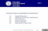 INTRODUCCIÓN A LA MATEMÁTICA FINANCIERA 1.1. Capital ...
