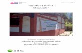 Iniciativa SM2015 El Salvador