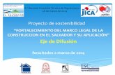 “FORTALECIMIENTO DEL MARCO LEGAL DE LA CONSTRUCCION EN EL ...