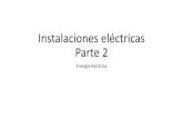 Instalaciones eléctricas Parte 2