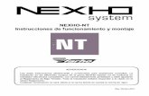 NEXHO-NT Instrucciones de funcionamiento y montaje
