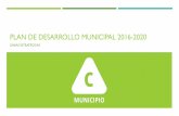 PLAN DE DESARROLLO MUNICIPAL 2016-2020