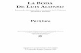 LA BODA DE LUIS ALONSO - Fernando Bonete Piqueras