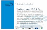 Informe 2013 - Latinobarómetro