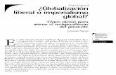 Tema Central ¿Globalización liberal O imperialismo global?