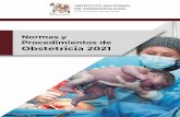 Normas y Procedimientos de Obstetricia 2021