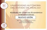 Instituto de Ciencias Económico Administrativas NUEVO LEÓN
