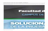 Solucionarios PAU de Universidades Andaluzas
