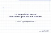 La seguridad social del sector público en México