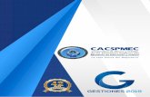 CACSPMEC MEMORIA INSTITUCIONAL GESTIONES 2019