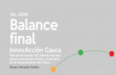 Dic. /2018 Balance final - unicauca.edu.co