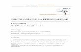 PSICOLOGÍA DE LA PERSONALIDAD - Tiza y Pc