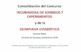 Consolidación del Concurso INCUBADORA DE SONDEOS Y ...