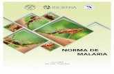 NORMA DE MALARIA