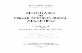 DEL PRIMER CODIGO RURAL ARGENTINO - SEDICI