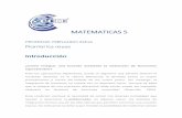 MATEMATICAS 5 - CCIE Escuela de Computación