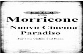 Nuovo cinema Paradiso - Violin Sheets
